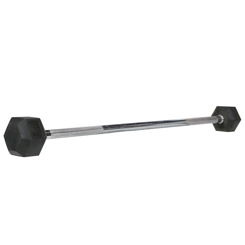 Hex Rubber Barbell