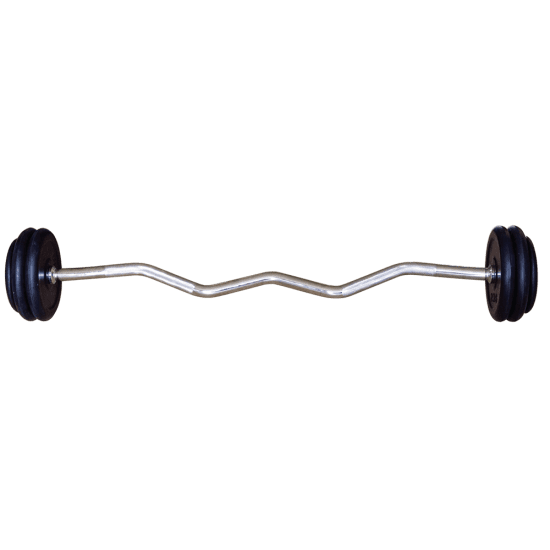 Rubber Coated Curl Bar