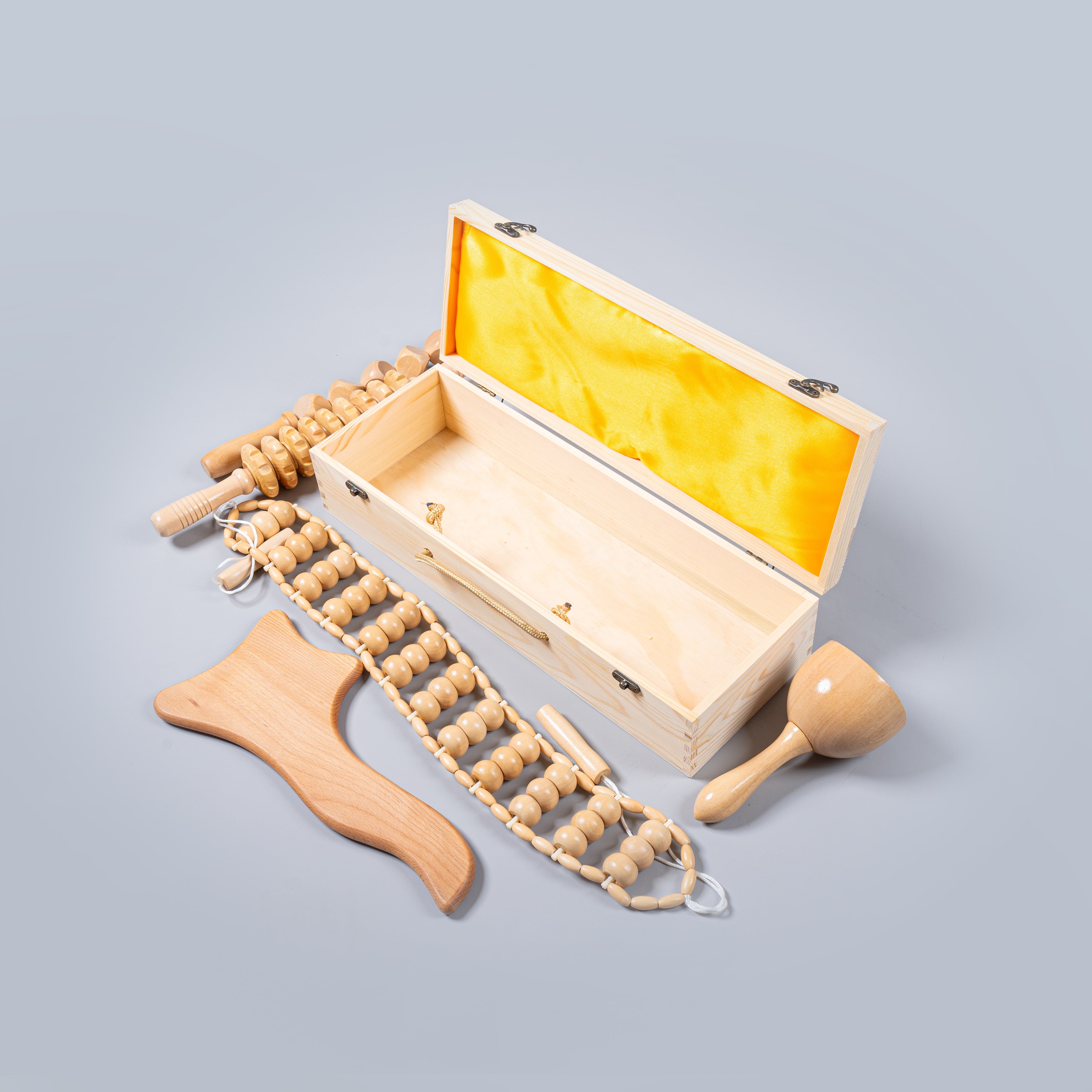 Wooden Box Madero Therapy Set