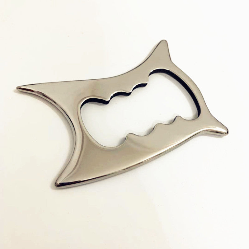Gua-Sha Stainless Steel hand grip shape big
