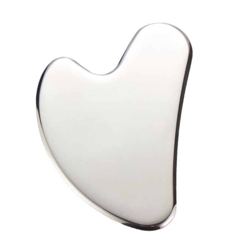 Gua-sha stainless steel heart shape