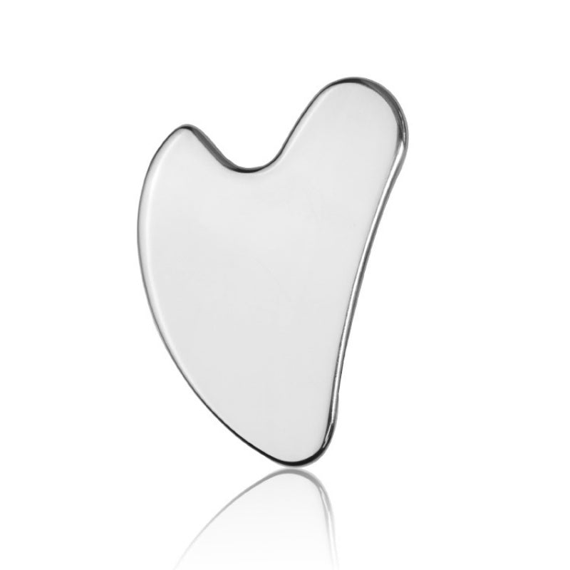 Gua-sha stainless steel heart shape