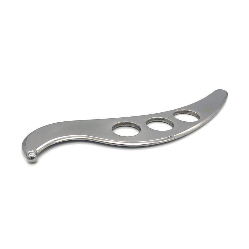 Gua-Sha Stainless Steel Bird Shape with 3 holes