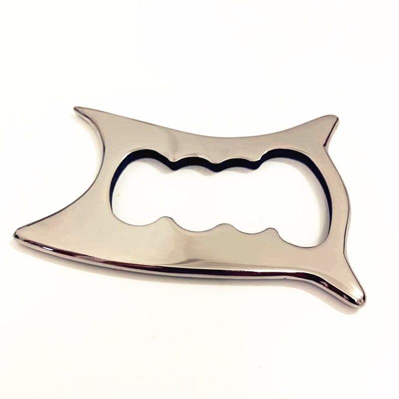 Gua-Sha Stainless Steel hand grip shape big