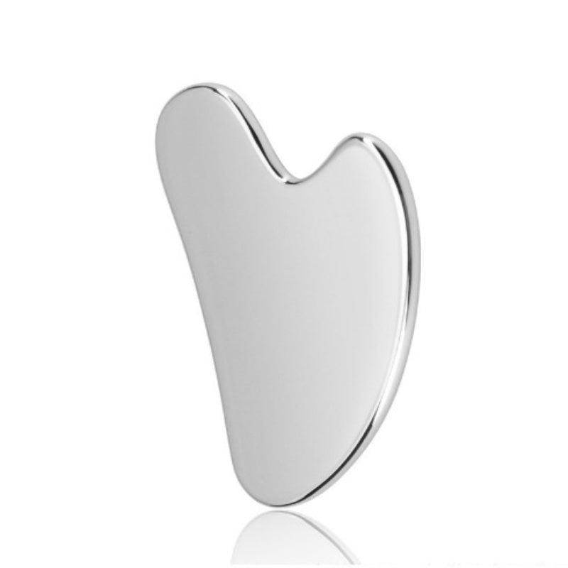 Gua-sha stainless steel heart shape