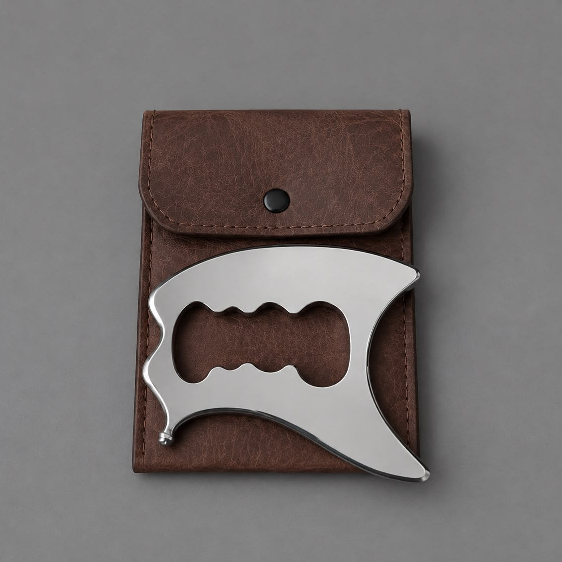 Gua-Sha Stainless Steel Hand Grip Big Shape