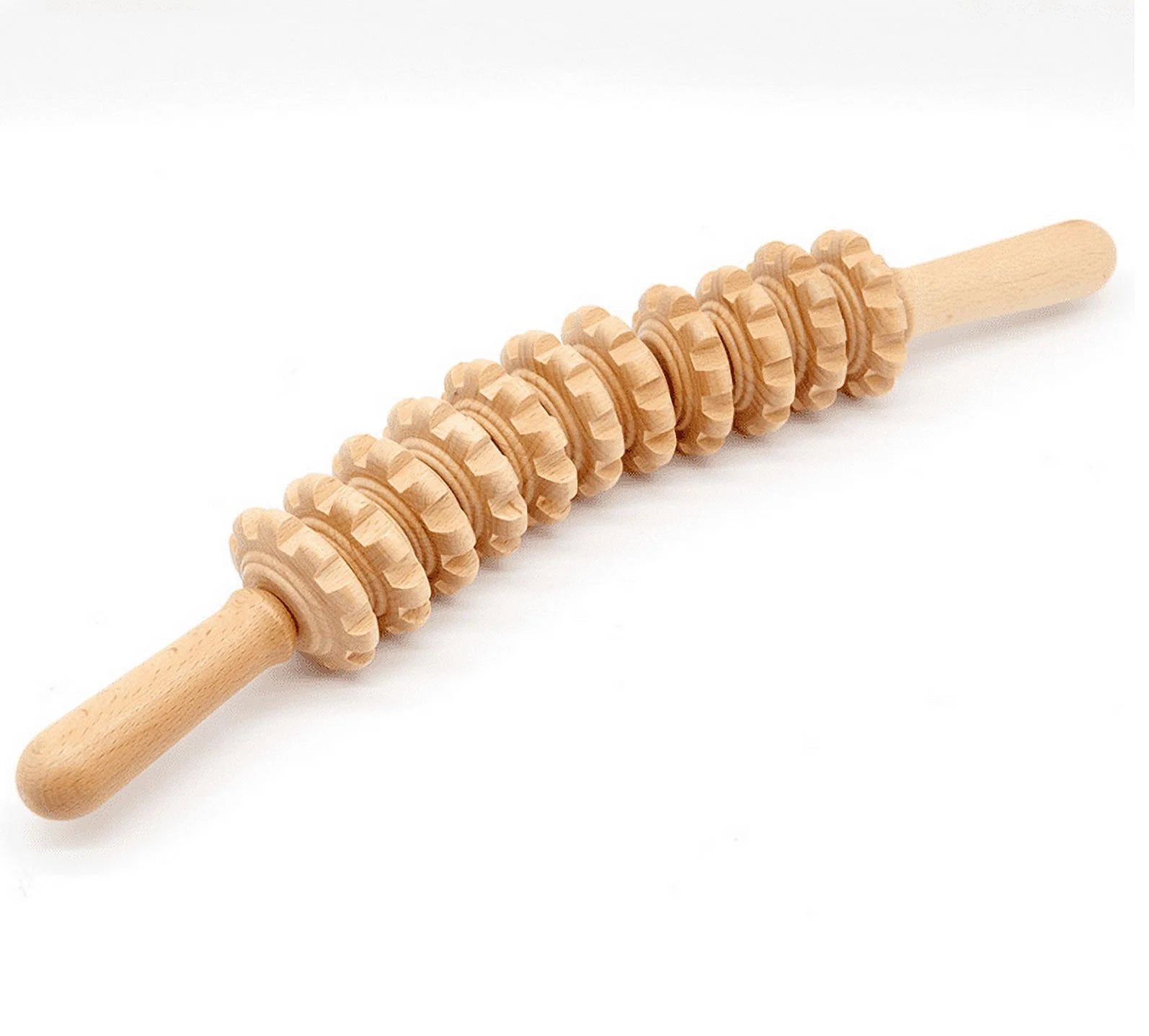 Curved Wooden Massage Roller