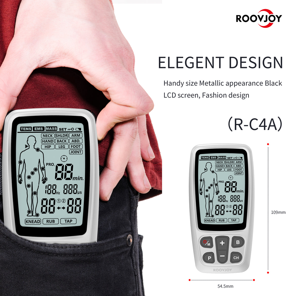 Roovjoy Combo 3 in 1 Electrotherapy